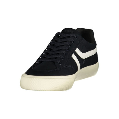 Athletic Sneakers Hugo Boss men polyester & polyurethane blue, white & print featuring a avant-garde Men's Athletic Polyester & Polyurethane Sneakers design with a avant-garde athletic style for a refined finish.