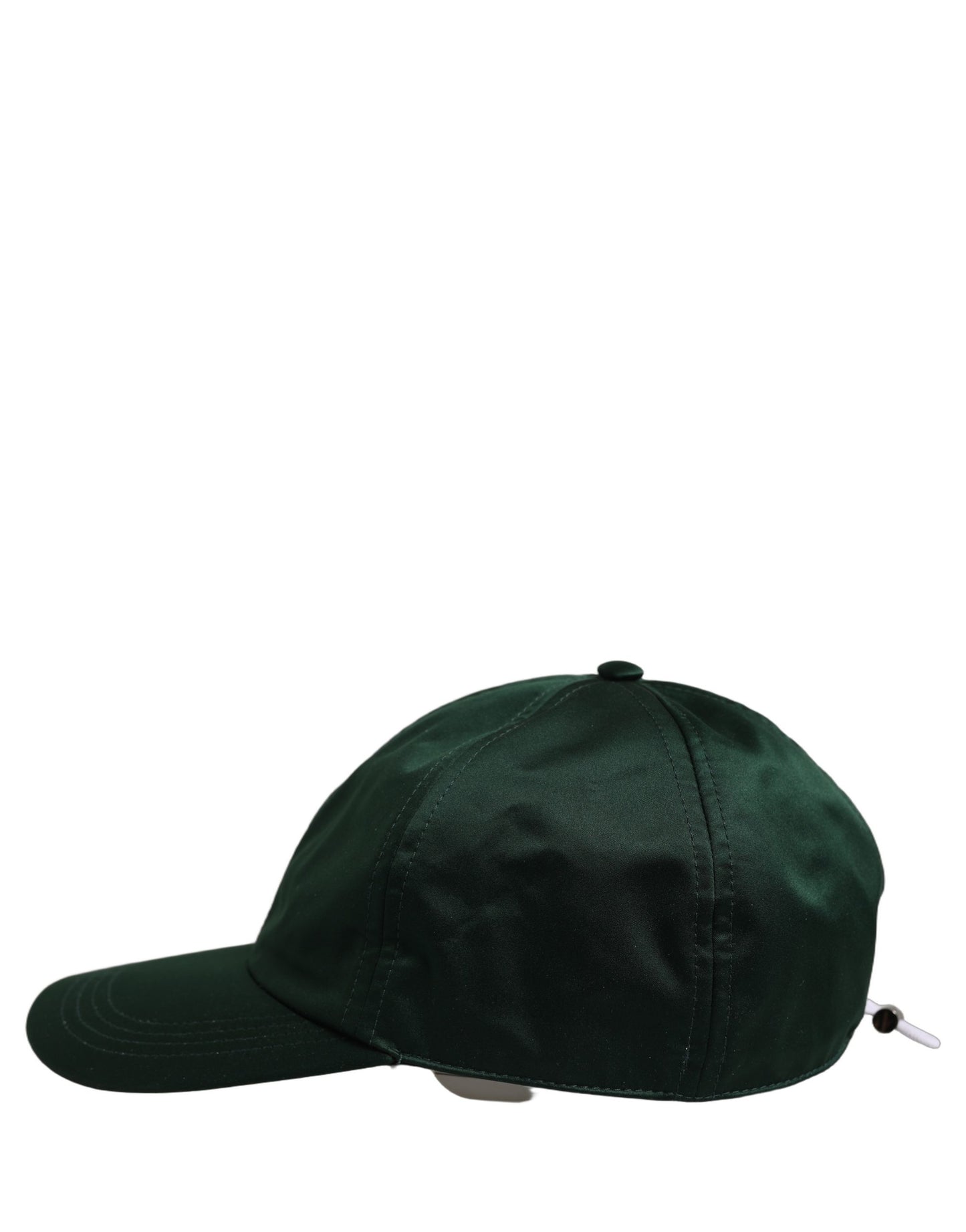 Dolce & Gabbana Men Deep Green Cotton Baseball Cap 6 Panels Hat