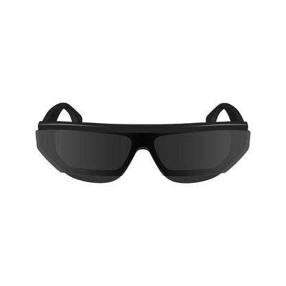 Sunglasses by Victoria Beckham for women in metal black features a sumptuous silhouette, showcasing a sumptuous browline full-rim frame design in black coloured frame with high-performance non-polarized category-3-dark-tint lens.