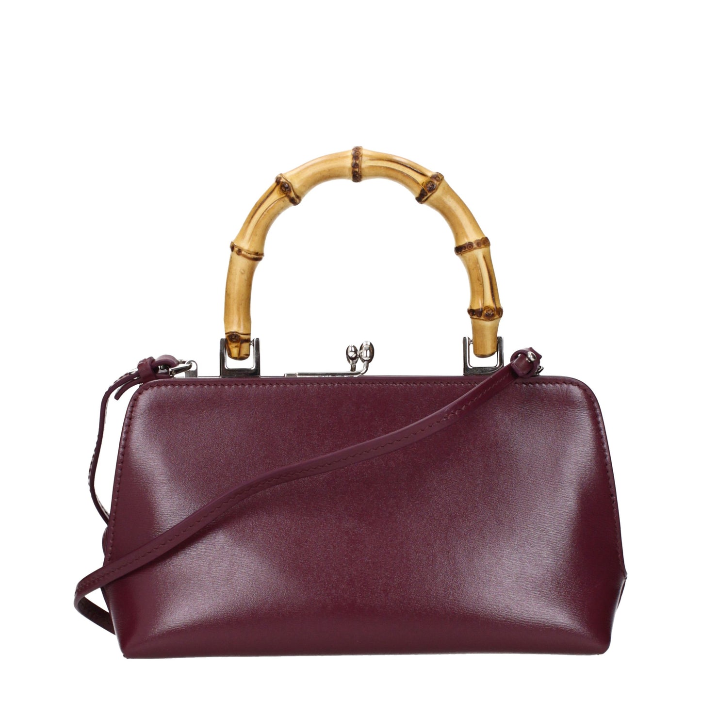 This Handbag by Jil Sander for women in leather and red presents a sculptural silhouette featuring a secure , ample , and versatile for a sculptural finish.