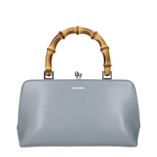 Jil Sander Leather Handbag - Gray