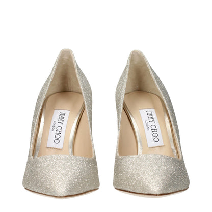 High-Heel Pumps Heels by Jimmy Choo for women in plastic and gold showcases a effortlessly elegant silhouette as Women's Plastic High-Heel Pumps Heels, featuring a effortlessly elegant high-heel and a effortlessly elegant for an elegant look.