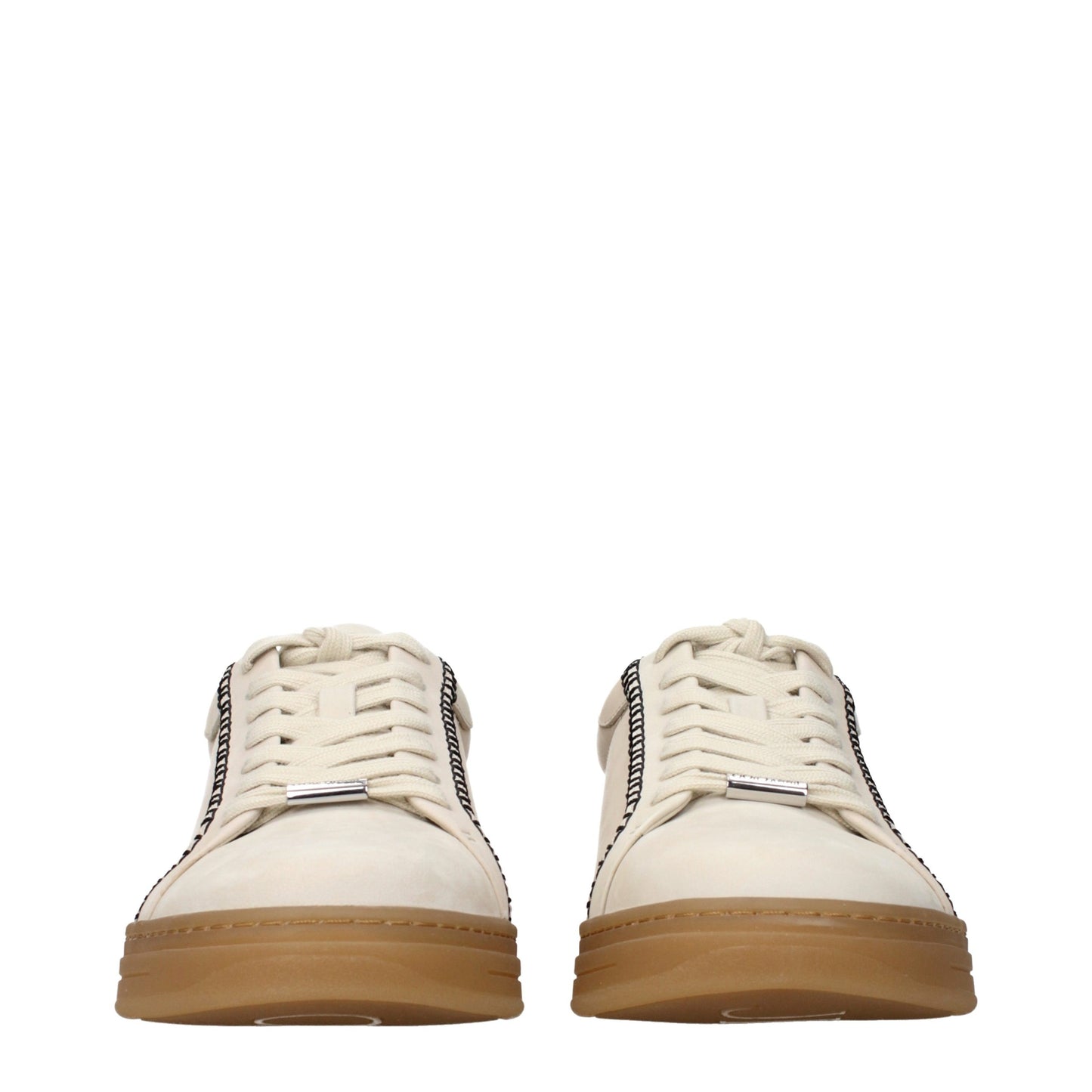Sneakers by Jimmy Choo for men in suede leather beige features an timeless silhouette from the Men's Fashion Suede Leather Sneakers collection, showcasing a signature fashion style with an timeless finish.