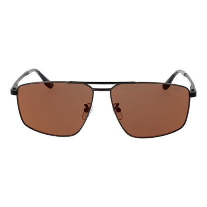 BMW Mirrored Dark-Tint Titanium Sunglasses - Black