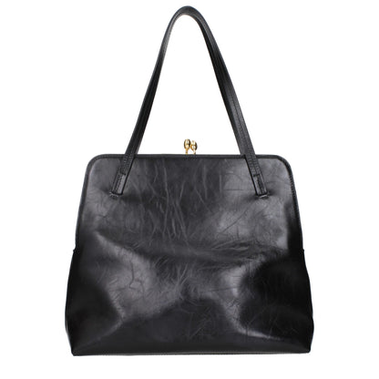 Shoulder Bag by Jil Sander for women in leather black features an effortlessly chic silhouette with a secure , ample , and versatile shoulder-strap for effortlessly chic everyday luxury.
