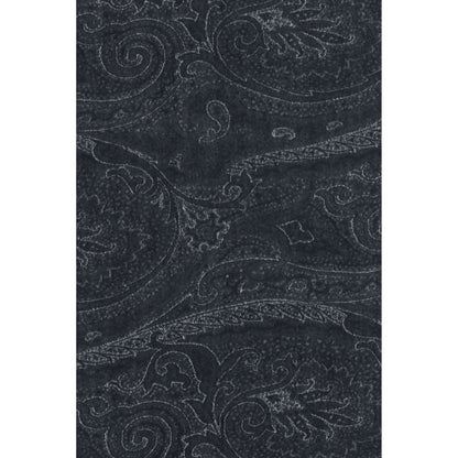 Scarf by Etro for men in modal cashmere & capra leather black, paisley & print features a timeless silhouette, artfully capturing the essence of the timeless Modal Cashmere & Capra Leather Scarf design for a sophisticated look.