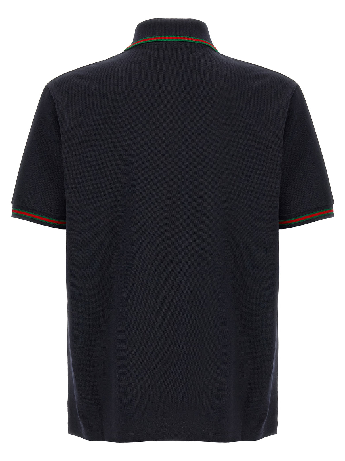Gucci Men's Short-Sleeve Cotton Polo Shirt - Blue