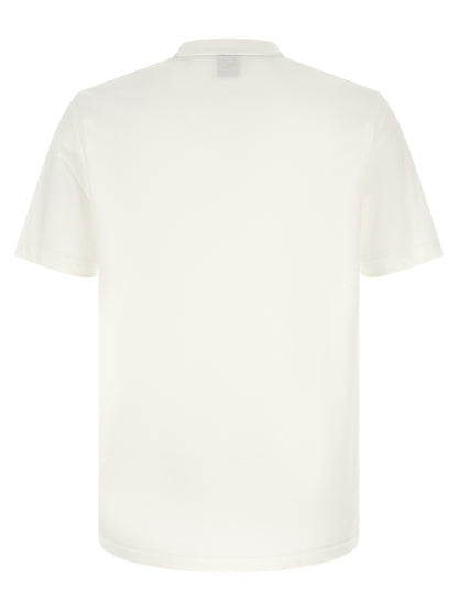 T-Shirt by Hugo Boss for men in cotton white features a plush silhouette, showcasing a sophisticated and for a truly plush finish.