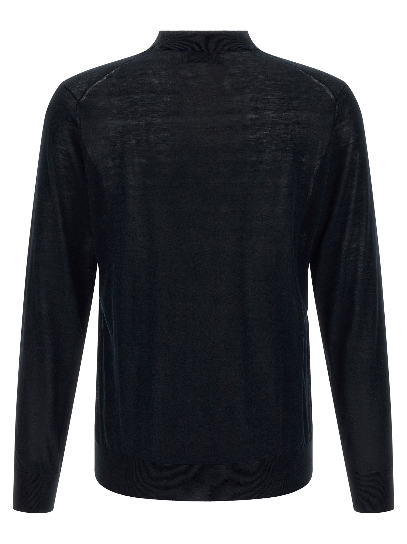 Cardigan by Brunello Cucinelli for men in cotton & silk blue showcases a luxurious silhouette, meticulously detailed with a sophisticated and for a refined finish.