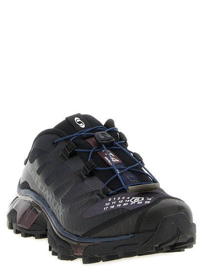 MM6 Maison Margiela Black Polyester Athletic Sneakers