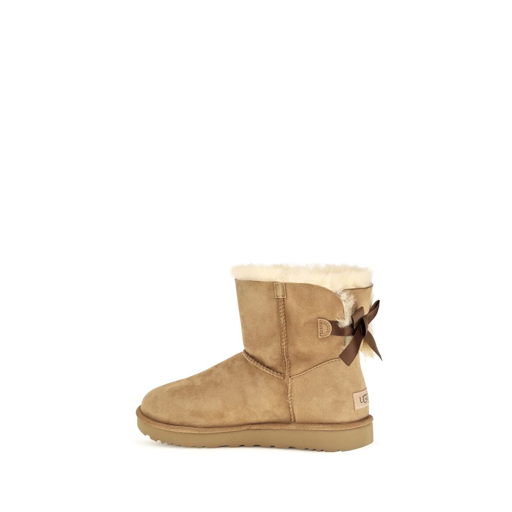 Ankle Boots by UGG for women in nylon suede leather beige showcases a ergonomic silhouette from the Icon Women's Nylon Suede Leather Ankle Boots collection, featuring a ergonomic and a ergonomic .