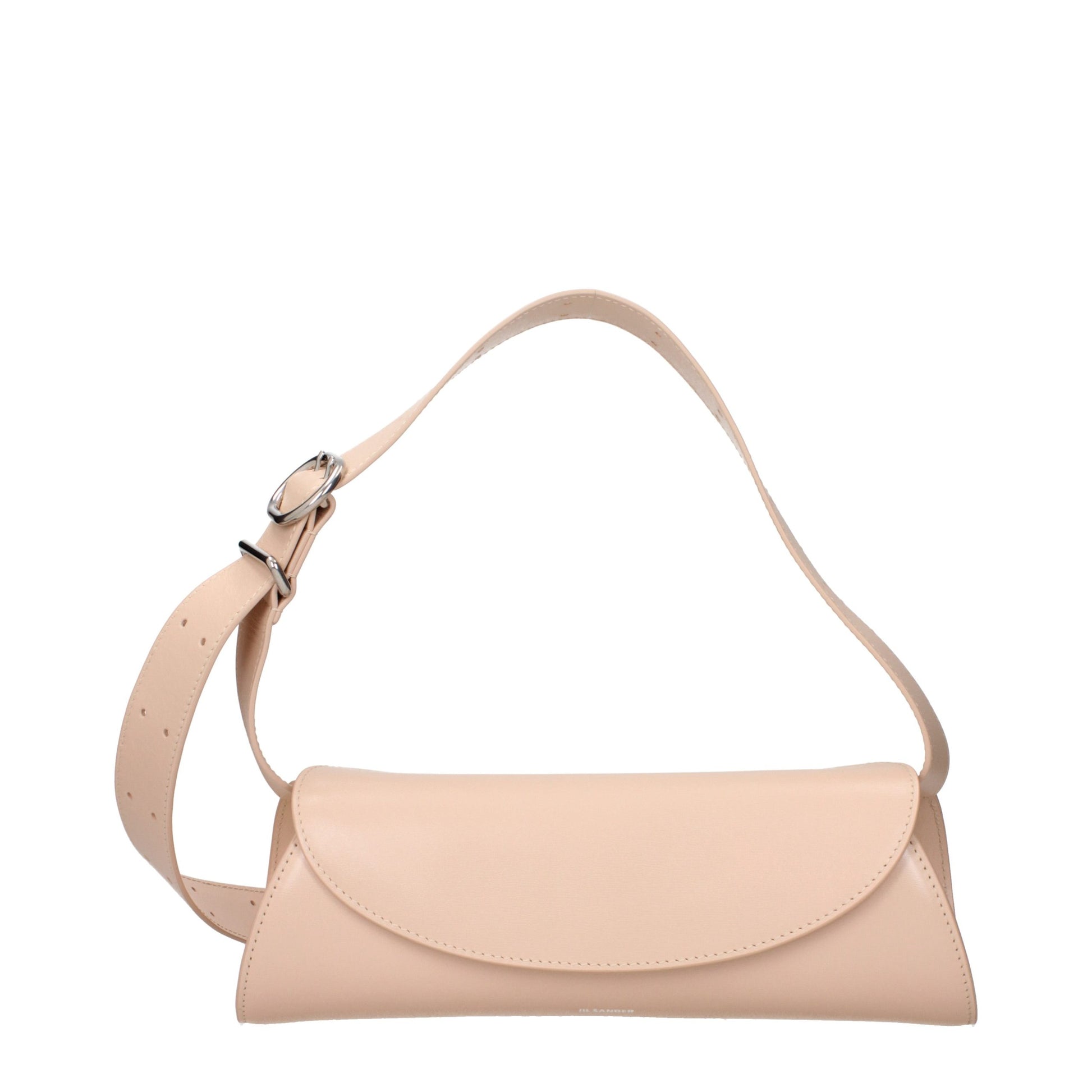 Crossbody Handbag by Jil Sander for women in leather pink showcases a versatile sophistication silhouette, featuring a secure , versatile sophistication , and versatile crossbody-strap & adjustable-strap for a versatile sophistication finish.