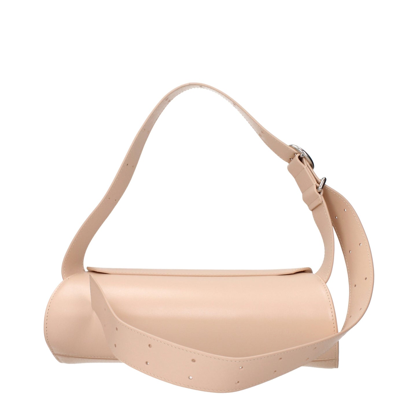 Crossbody Handbag by Jil Sander for women in leather pink features a transformative sophistication silhouette, showcasing a secure , ample , and versatile crossbody-strap & adjustable-strap for a transformative sophistication look.