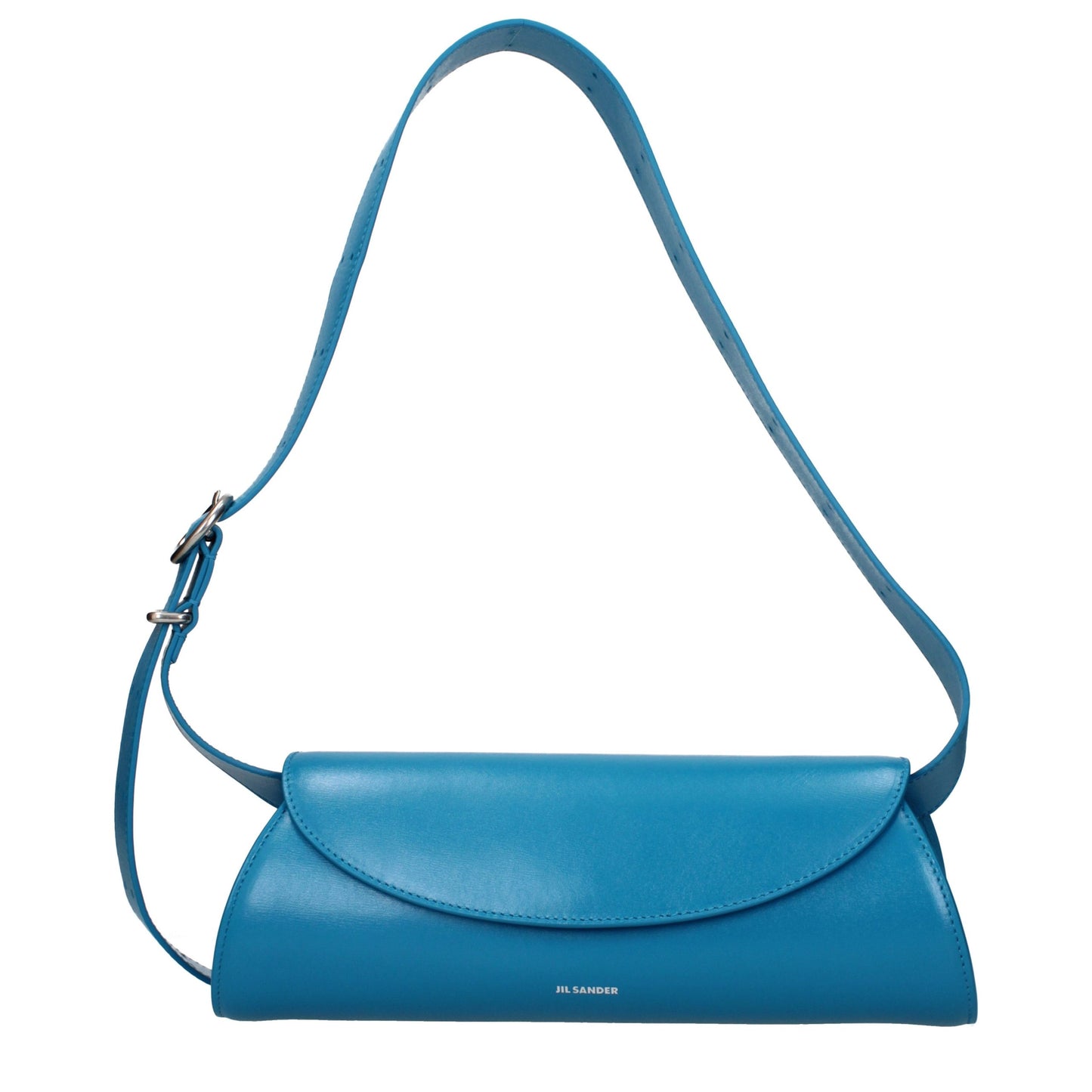 Jil Sander Leather Crossbody Handbag - Blue