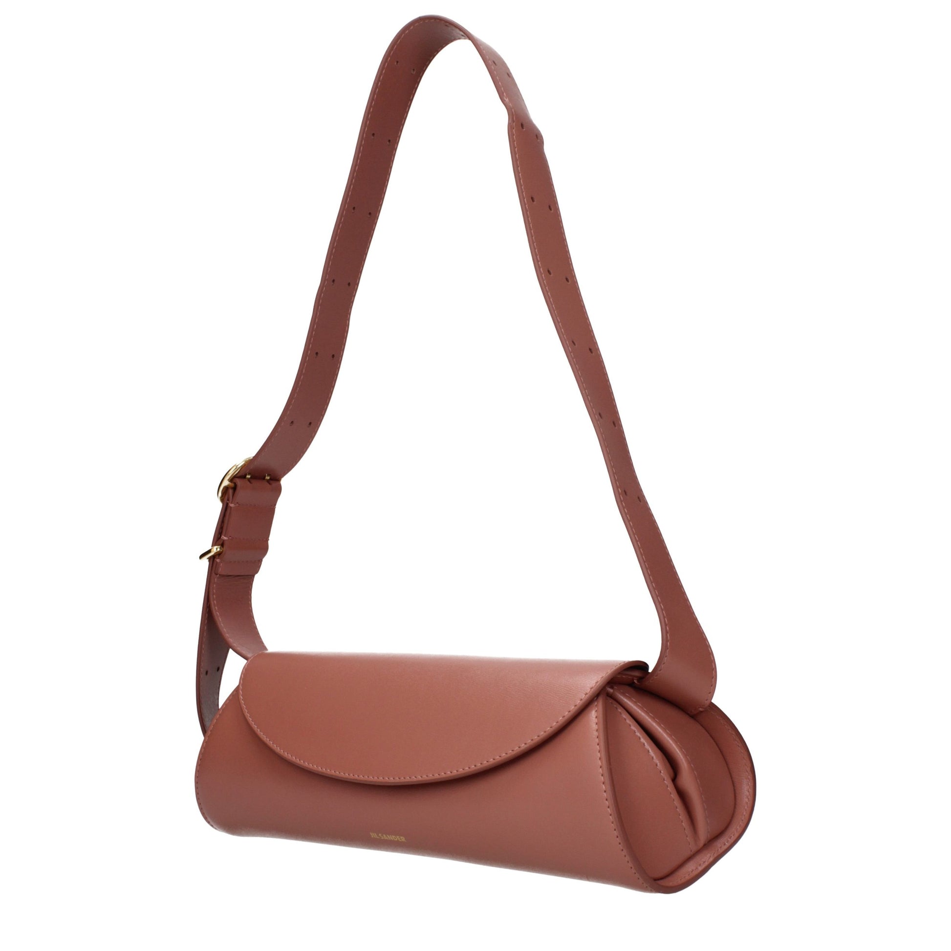 Crossbody Handbag by Jil Sander for women in leather pink features an versatile silhouette, showcasing a secure and versatile with versatile crossbody-strap & adjustable-strap for a versatile finish.
