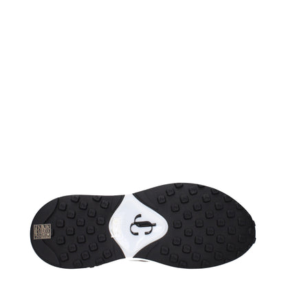 Athletic Sneakers by Jimmy Choo for men in fabric black features an effortless chic silhouette, showcasing the signature athletic style of the Men's Athletic Fabric Sneakers collection with a truly effortless chic finish.