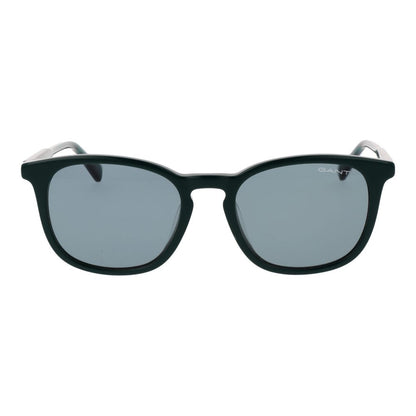 This Sunglasses by Gant for unisex in plastic multicolor presents a sumptuous silhouette, showcasing a sumptuous full-rim panto frame design in green coloured frame and high-performance non-polarized category-2-medium-tint lens.