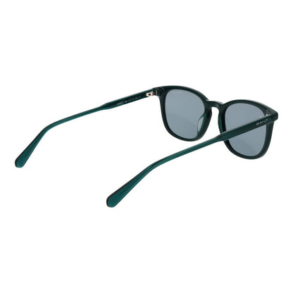 Sunglasses by Gant for unisex in plastic multicolor features an ethereal full-rim panto frame design with green coloured frame frames and non-polarized category-2-medium-tint lens for a ethereal finish.