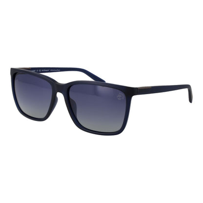 Timberland Square Polarized Gradient Dark-Tint Plastic Sunglasses - Blue