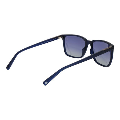 Timberland Square Polarized Gradient Dark-Tint Plastic Sunglasses - Blue