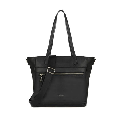 MIRIADE Polyethylene & Polyurethane Shoulder Bag - Black
