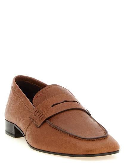 This Loafer Slip-On Shoes by Dries Van Noten for women in lamb leather brown & gold features an exquisite silhouette from the Women's Lamb Leather Loafer Slip-On Shoes collection, defined by a sophisticated block-heel and elegant .