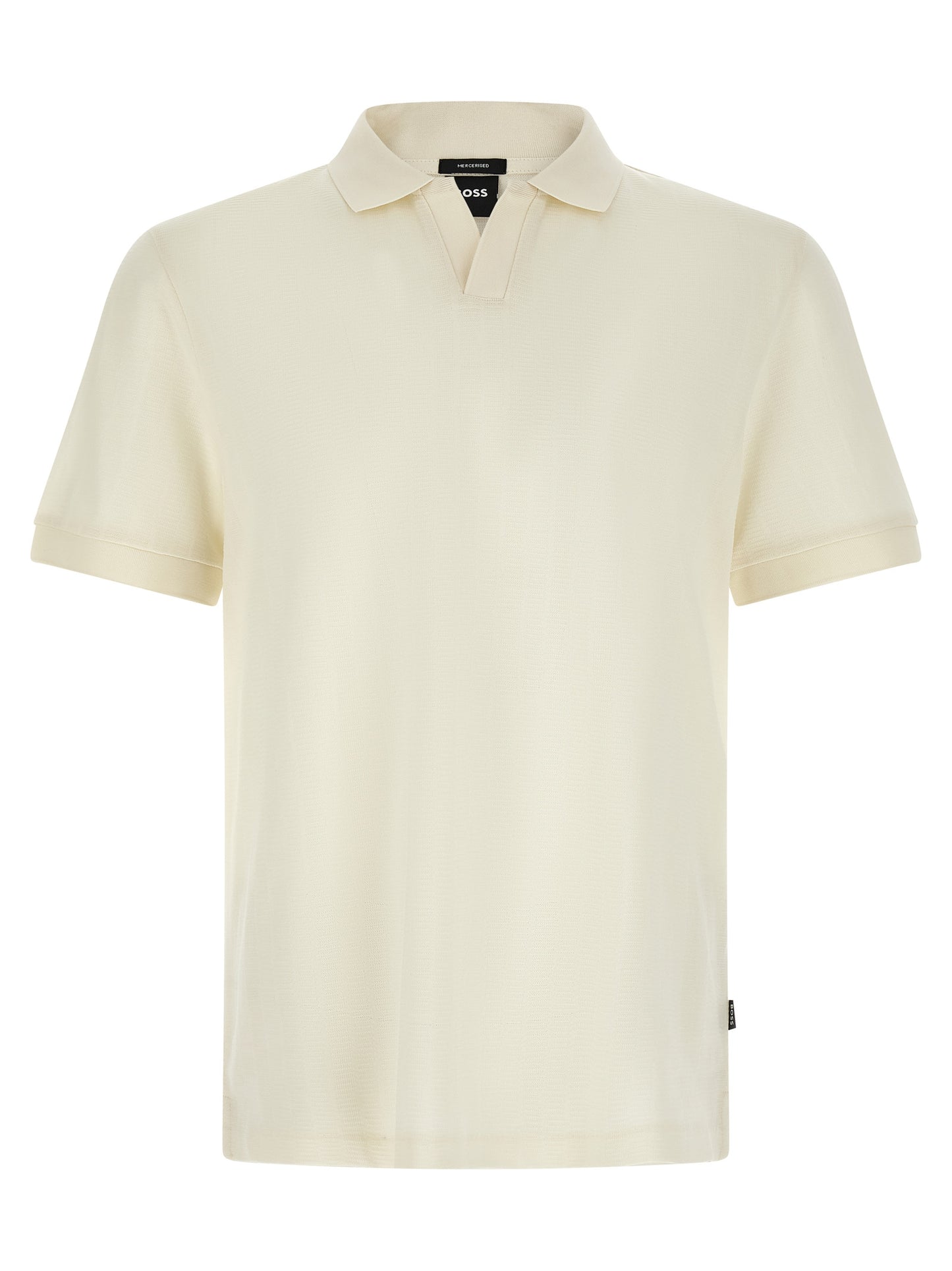 This Polo Shirt by Hugo Boss for men in cotton white presents a flawless silhouette, showcasing flawless short-sleeve detailing and a refined for a truly flawless aesthetic.