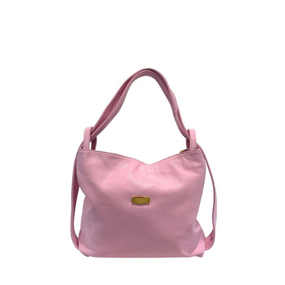 Baldinini Trend Leather Handbag - Multicolor Pink