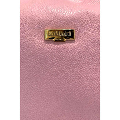 Baldinini Trend Leather Handbag - Multicolor Pink