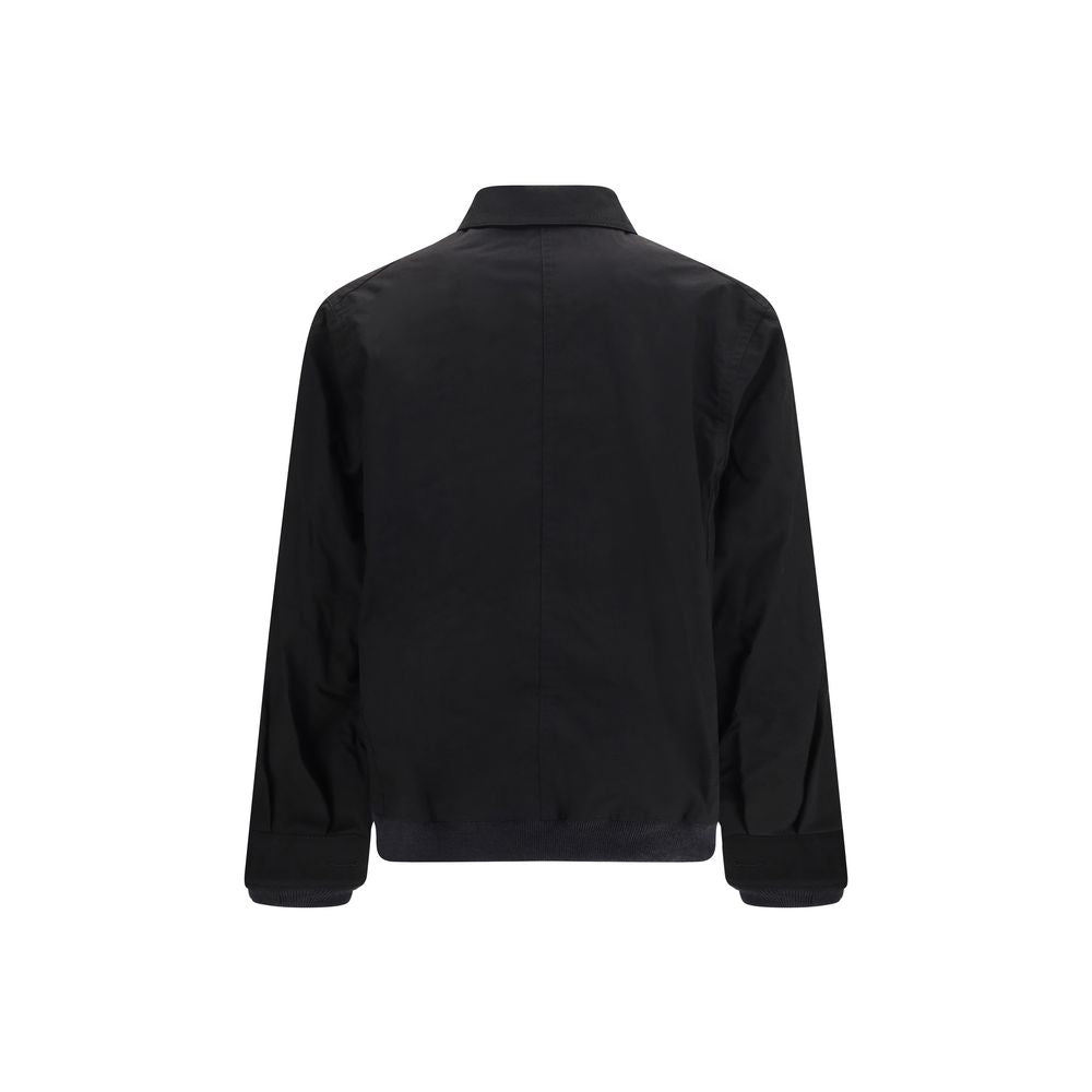 Bomber Jacket by Sacai for men in nylon twill black presents a effortlessly chic silhouette, showcasing a sophisticated and premium pockets for a truly effortlessly chic finish.