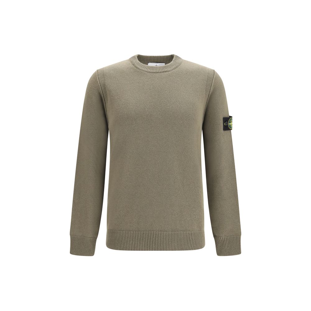 Sweatshirt by Stone Island for men in cotton bicolour & signature features an provocated silhouette, detailed with a provocated long-sleeve and a refined crew neckline for a sophisticated aesthetic.