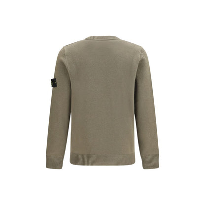 Sweatshirt by Stone Island for men in cotton bicolour & signature features an enviable silhouette, showcasing a premium and refined crew neckline for a truly enviable finish.