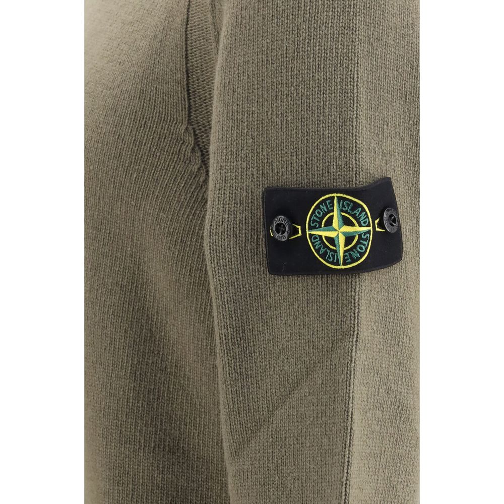Sweatshirt by Stone Island for men in cotton bicolour & signature showcases a slouchy chic silhouette, artfully detailed with a slouchy chic and for a slouchy chic finish.