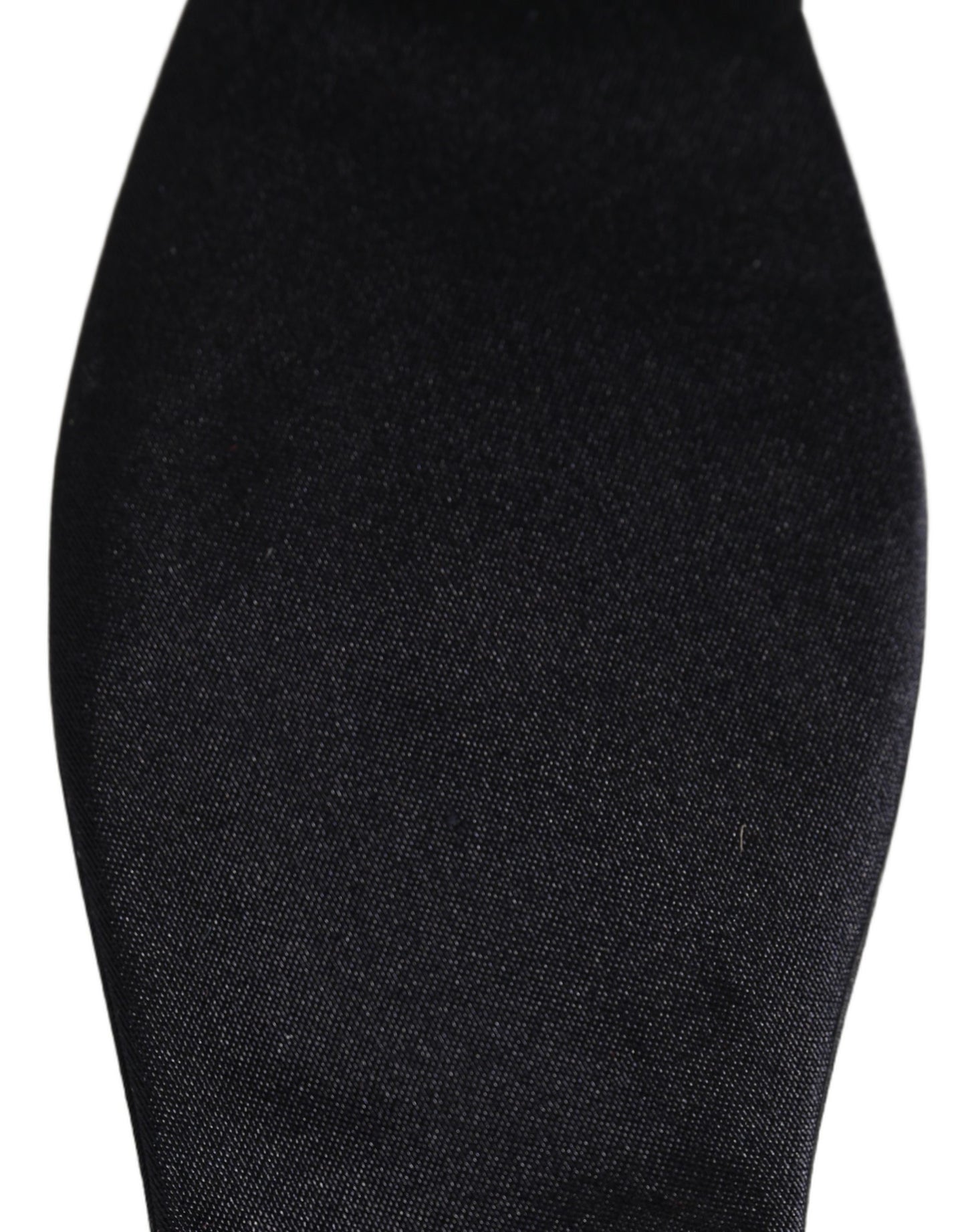 Dolce & Gabbana Men Black 100% Silk Adjustable Neck Papillon Bow Tie
