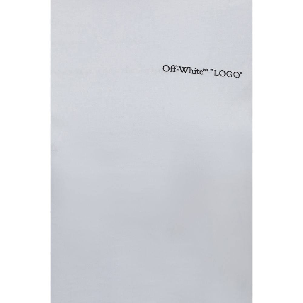 T-Shirt by Off-White for women in stretch cotton white & print features an on trend silhouette, perfectly showcasing a on trend and for an elevated aesthetic.