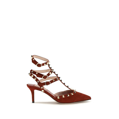 High-Heel Stiletto Pumps Heels by Valentino Garavani for women in suede leather & rubber and multicolor & signature showcases a effortlessly elegant silhouette as Rockstud Women's Suede Leather & Rubber High-Heel Stiletto Pumps Heels, featuring a effortlessly elegant stiletto high-heel and a effortlessly elegant pointed toe style for an elegant look.