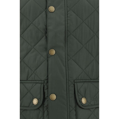 Barbour Green Polyamide Sleeveless Jacket