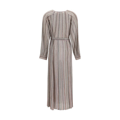Dress by Missoni for women in polyamide viscose & sequins multicolor & striped features an magnificent silhouette, artfully detailed with a magnificent and that flows into an magnificent long.