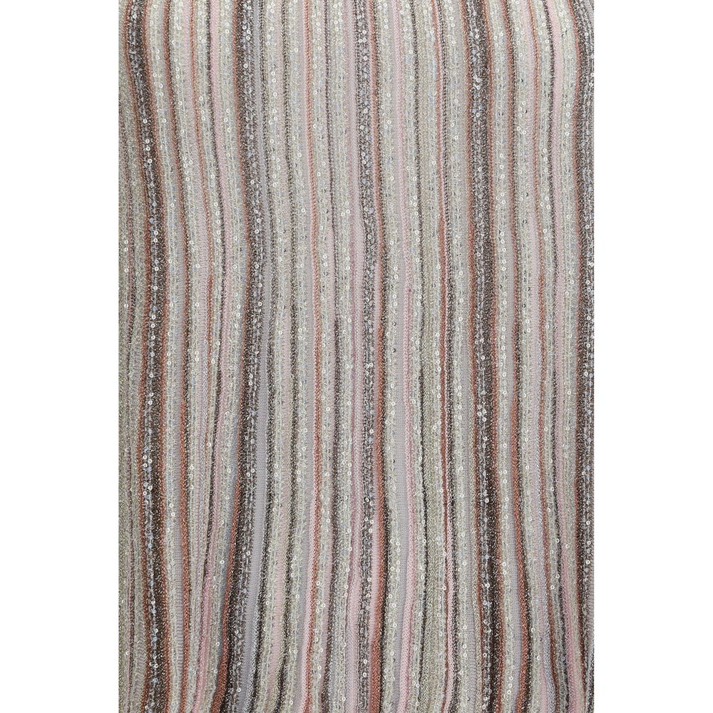 T-Shirt by Missoni for women in polyamide viscose rayon & sequins multicolor features an edgy silhouette, meticulously detailed with a sophisticated and for a truly edgy finish.