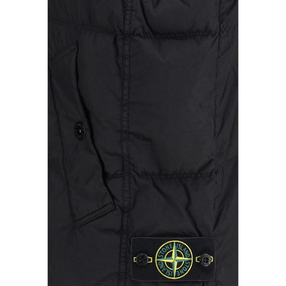 Stone Island Black Goose Down Sleeveless Jacket