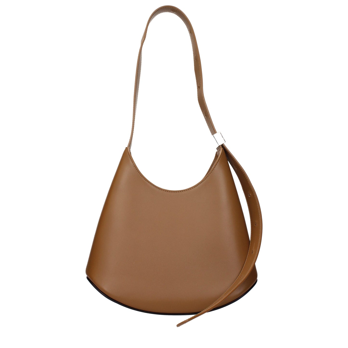 Shoulder Bag by Jil Sander for women in leather brown features a effortless chic silhouette with a secure , ample , and versatile shoulder-strap, adjustable-strap & handle for a effortless chic finish.
