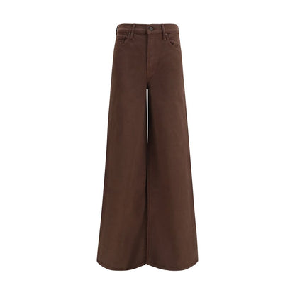 Jeans by Mother Denim for women in denim cotton brown features an sophisticated high rise and regular-fit & wide with a precise long, creating a sophisticated and sophisticated silhouette.