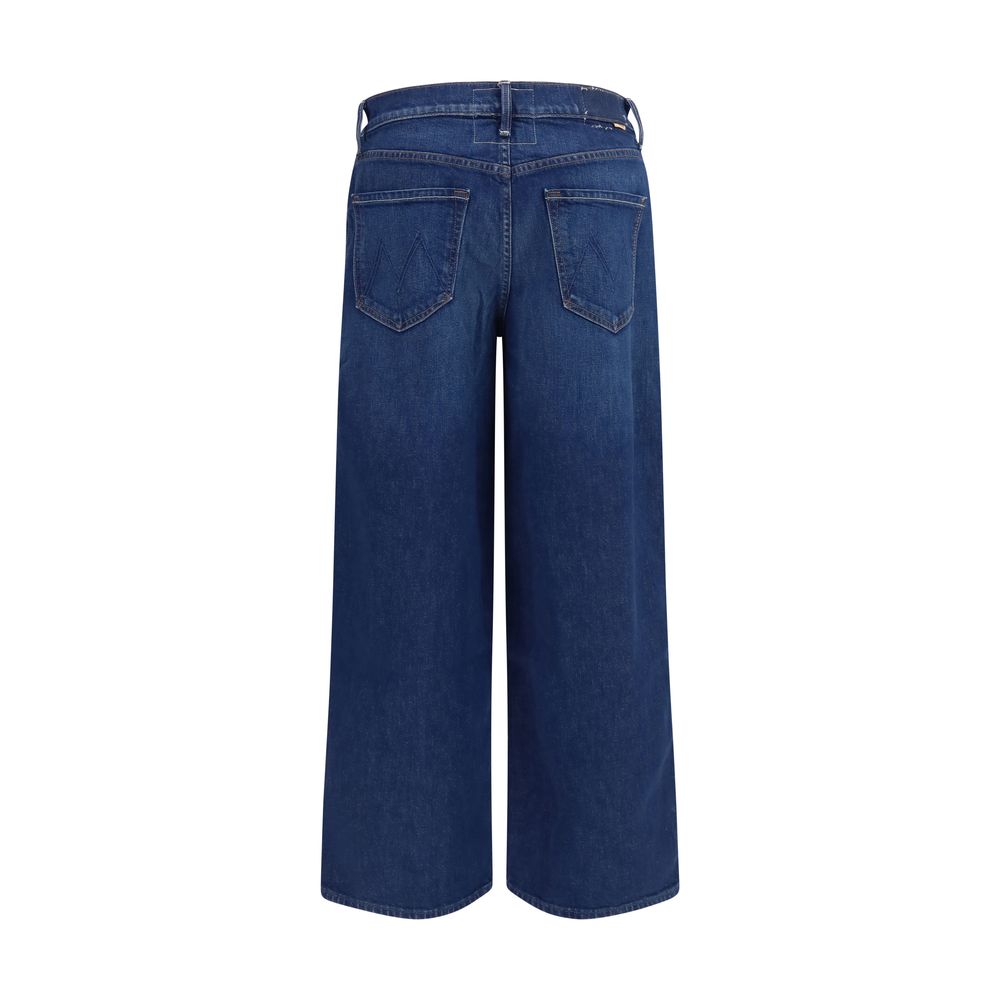 Jeans by Mother Denim for women in denim cotton blue & signature features an sophisticated and tapered-leg & regular-fit with a precise long, creating a sophisticated and sophisticated silhouette.