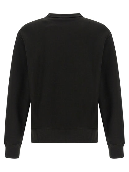 Sweatshirt by Kenzo for men in cotton sequins black features a unrivaled silhouette with a refined and unrivaled detailing for a sophisticated look.