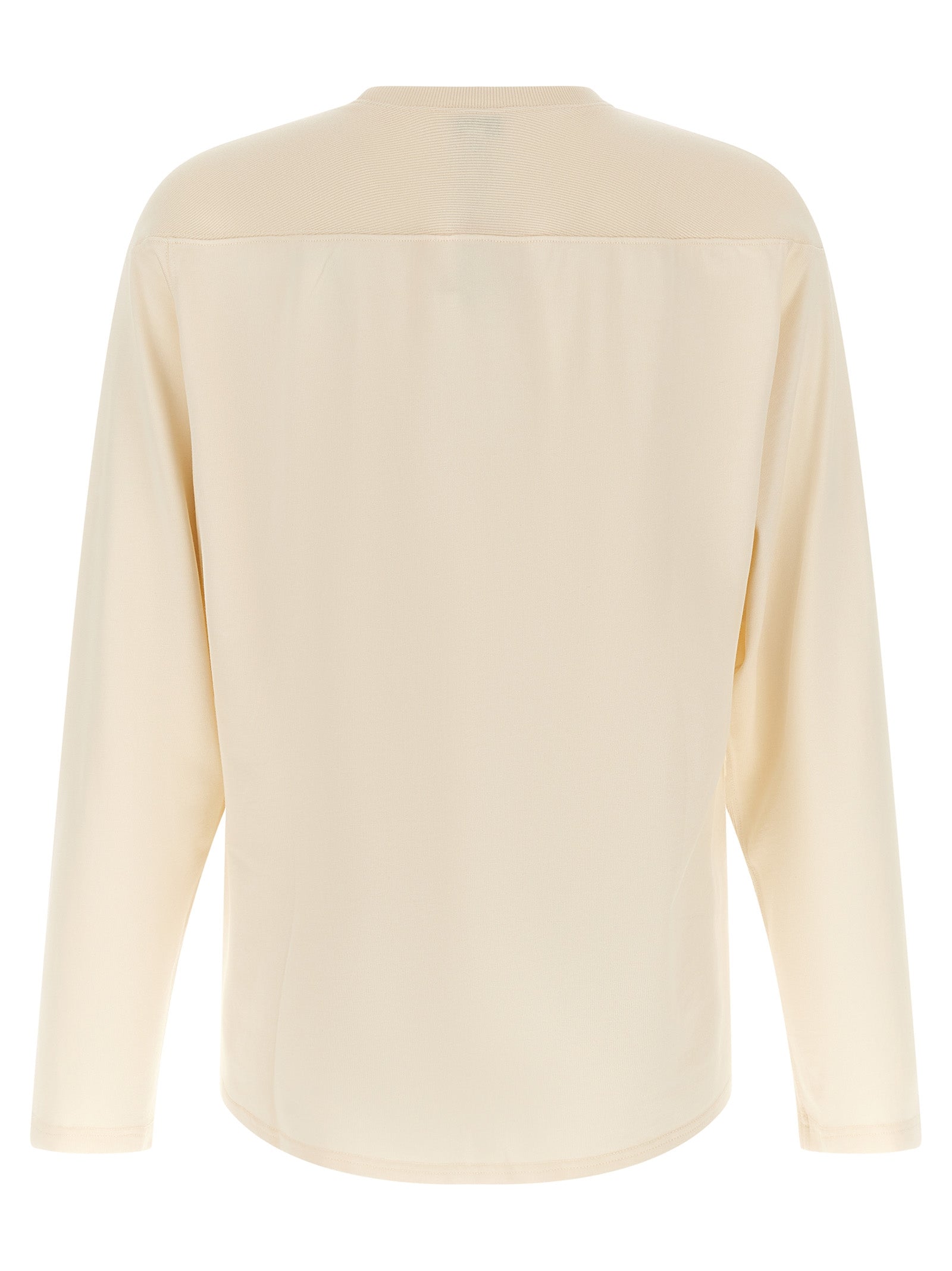 T-Shirt by Kenzo for men in viscose cotton beige, red & signature showcases a chic silhouette, artfully detailed with a chic and for a chic finish.