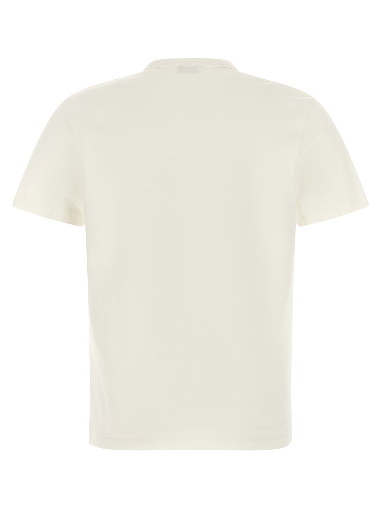 T-Shirt by Kenzo for men in cotton black, white & yellow features an edgy silhouette, meticulously detailed with a sophisticated and crew neckline for a truly edgy finish.