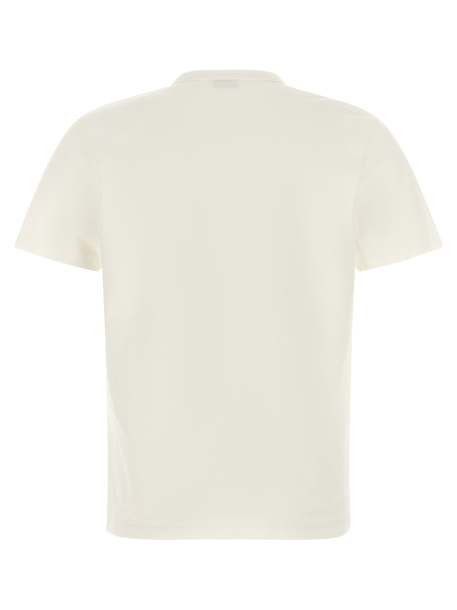 T-Shirt by Kenzo for men in cotton black, white & yellow features an edgy silhouette, meticulously detailed with a sophisticated and crew neckline for a truly edgy finish.