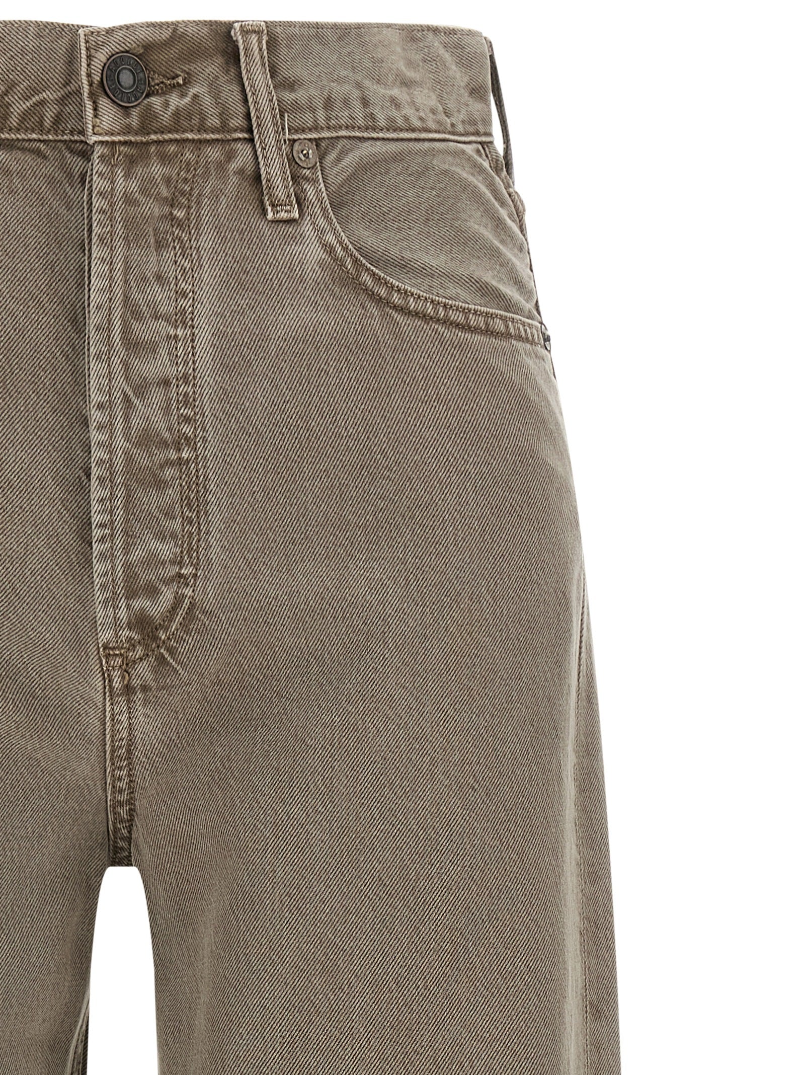 Jeans by Agolde for women in lyocell & denim cotton brown features an sophisticated high rise and relaxed-fit & wide with a precise long, creating a sophisticated and sophisticated silhouette.