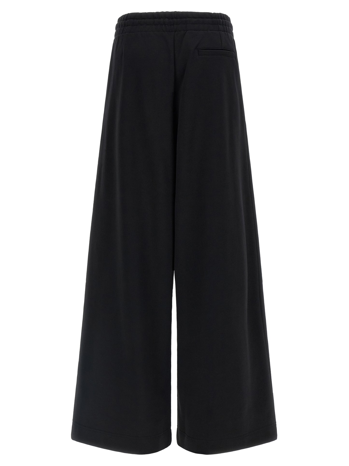 Activewear Pants by Dries Van Noten for women in cotton black & silver features a ergonomic athletic & flared and with a ergonomic long, showcasing innovative for a ergonomic look.