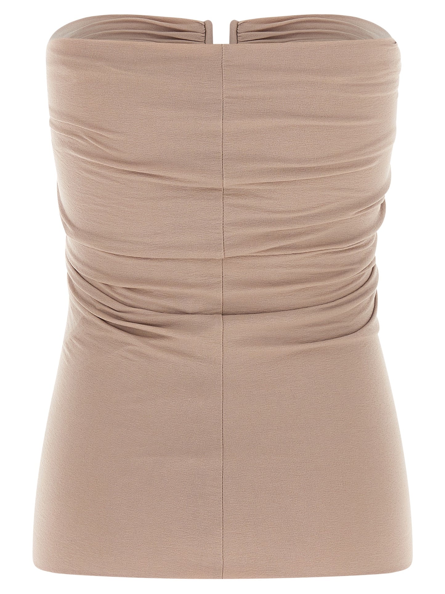 Corset Top by Rick Owens for women in stretch nylon multicolor & pink features an bespeak silhouette, showcasing an bespeak and bespeak for a truly sophisticated look.